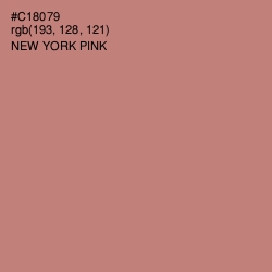 #C18079 - New York Pink Color Image